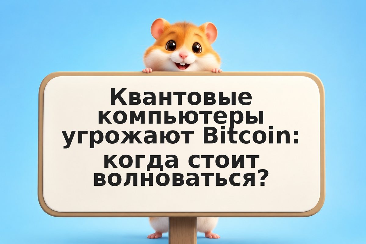 Квантовые компьютеры угрожают Bitcoin: когда стоит волноваться?