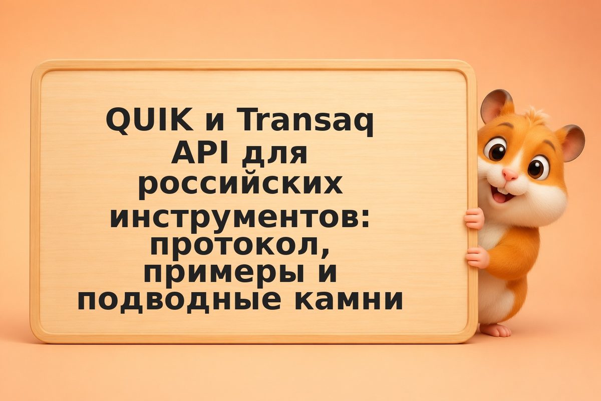 QUIK и Transaq API для российских инструментов: протокол, примеры и подводные ка
