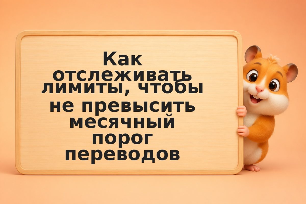 Как отслеживать лимиты, чтобы не превысить месячный порог переводов