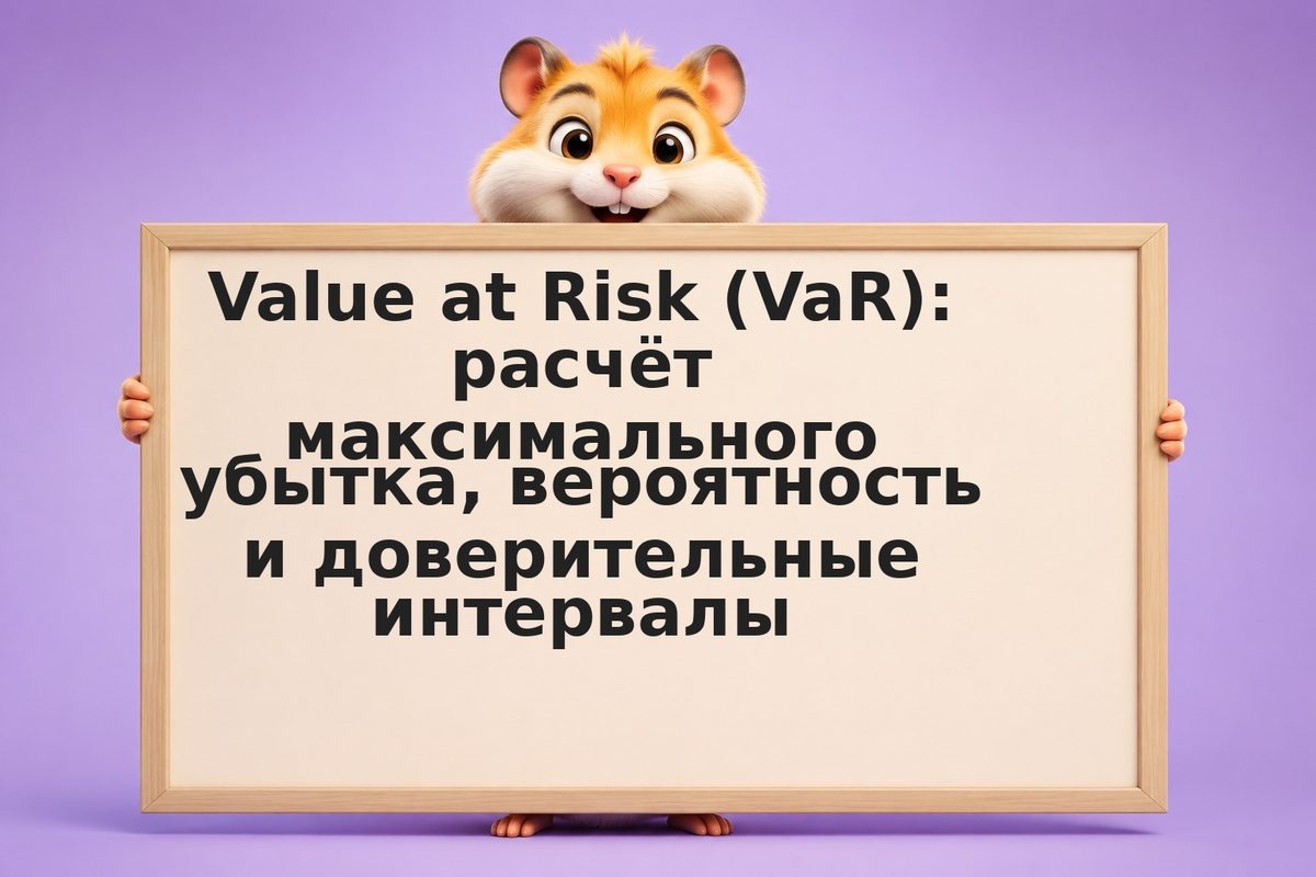 Value at Risk (VaR): расчёт максимального убытка, вероятность и доверительные ин