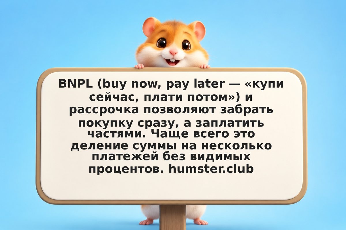 Рассрочка и BNPL-сервисы