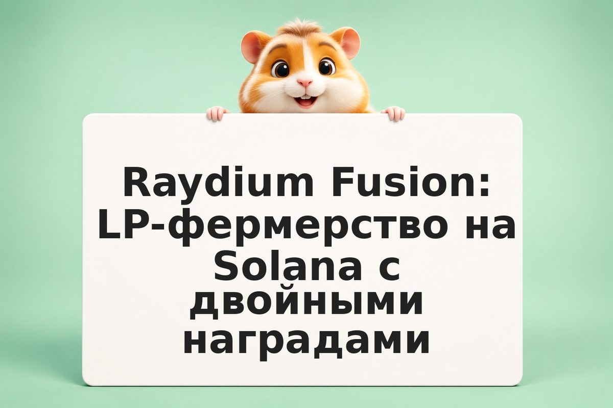 Raydium Fusion: LP-фермерство на Solana с двойными наградами