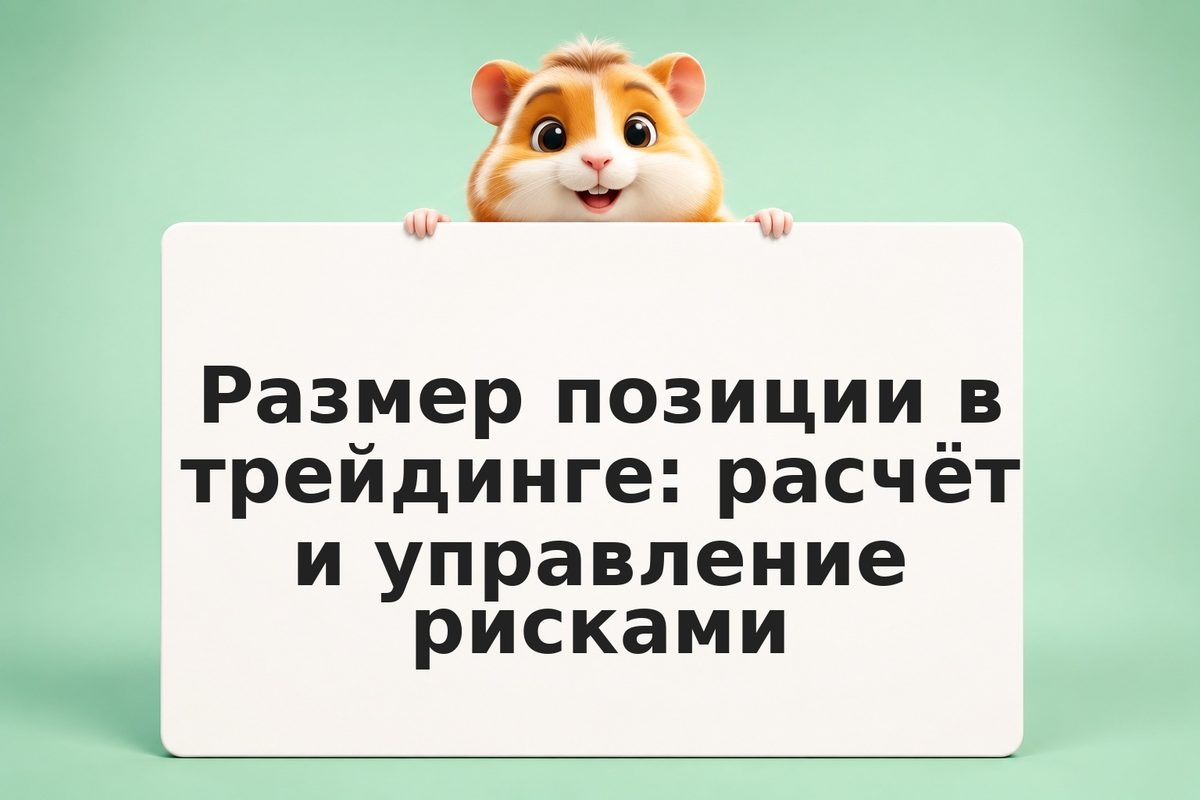 Размер позиции в трейдинге: расчёт и управление рисками