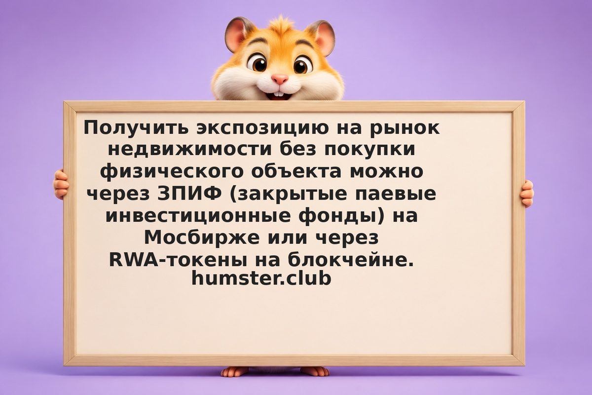 Недвижимость в инвестиционном портфеле: ЗПИФ, биржевые фонды и RWA-токены