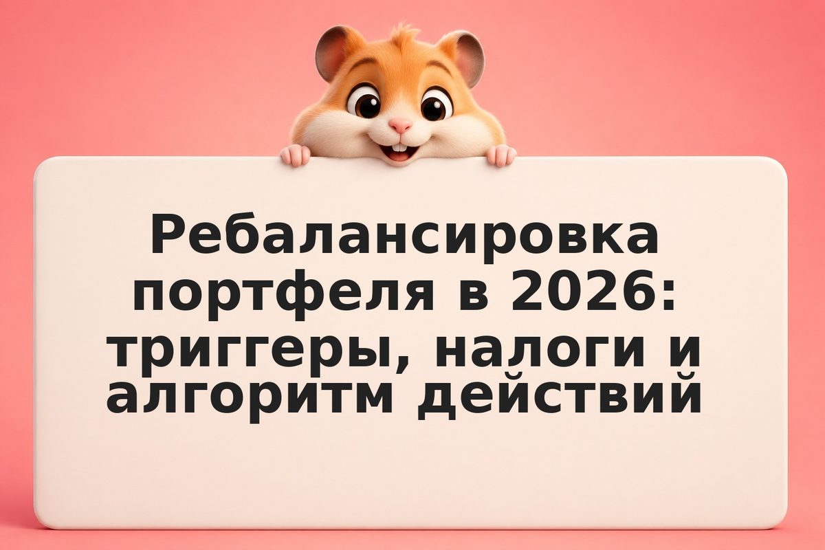 Ребалансировка портфеля в 2026: триггеры, налоги и алгоритм действий