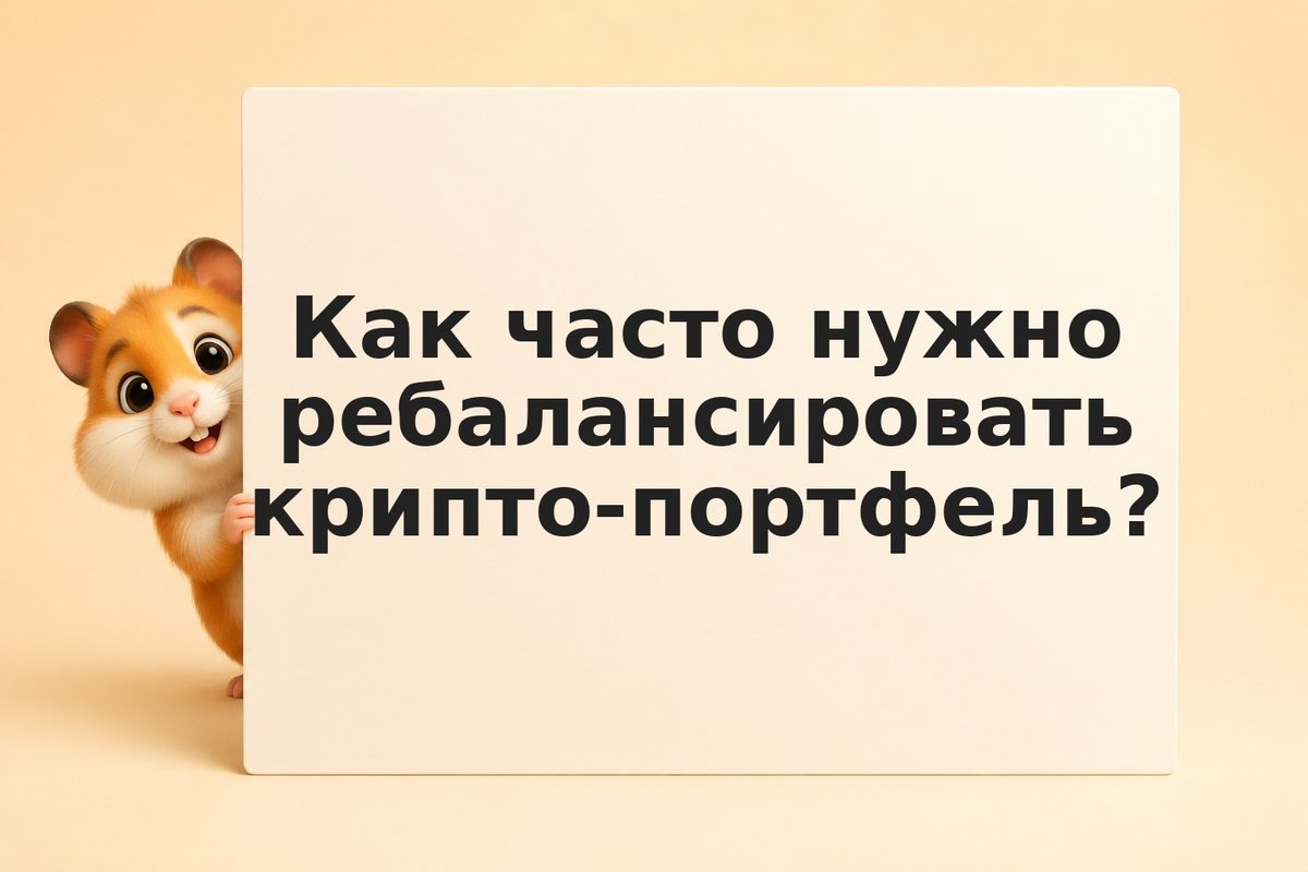 Ребалансировка крипто-портфеля: как и когда правильно менять доли активов