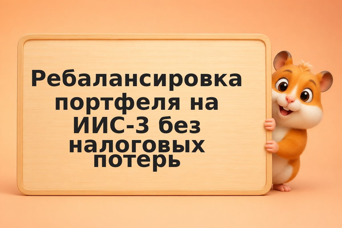 Ребалансировка портфеля на ИИС-3 без налоговых потерь