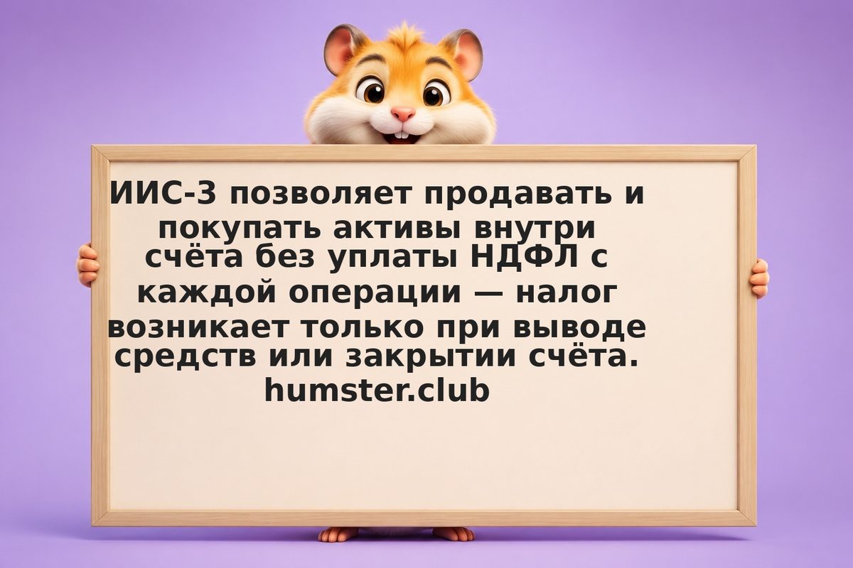 Ребалансировка портфеля на ИИС-3 без налоговых потерь