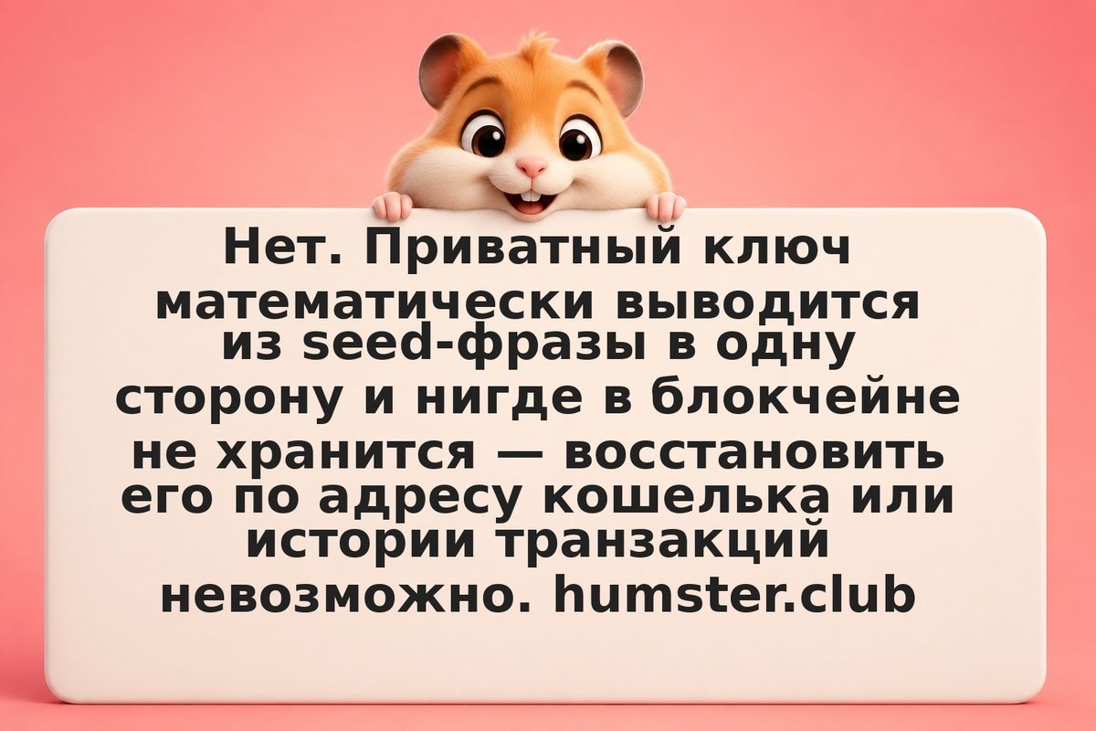 Потеряли seed-фразу: можно ли восстановить ключи из блокчейна?