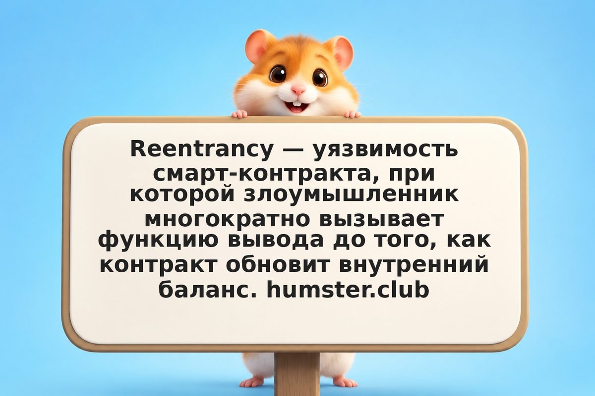 Reentrancy attack: как рекурсивный вызов контракта позволяет слить средства