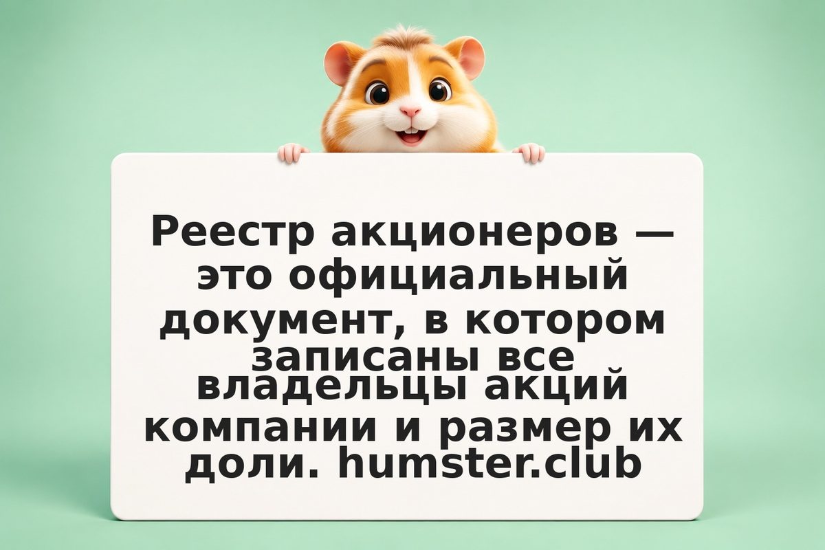 Реестр акционеров открытое общество: стратегия инвестора на 2026