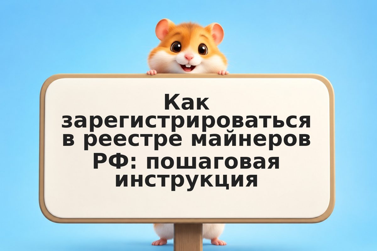 Как зарегистрироваться в реестре майнеров РФ: пошаговая инструкция