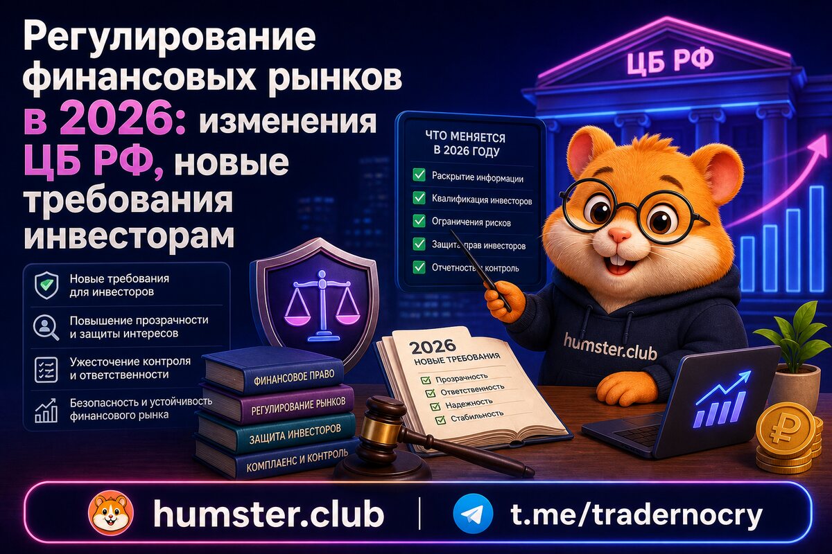 Регулирование финансовых рынков в 2026: изменения ЦБ РФ, новые требования инвест