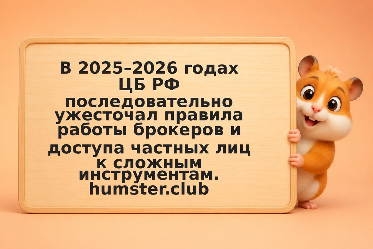 Регулирование финансовых рынков в 2026: изменения ЦБ РФ, новые требования инвест