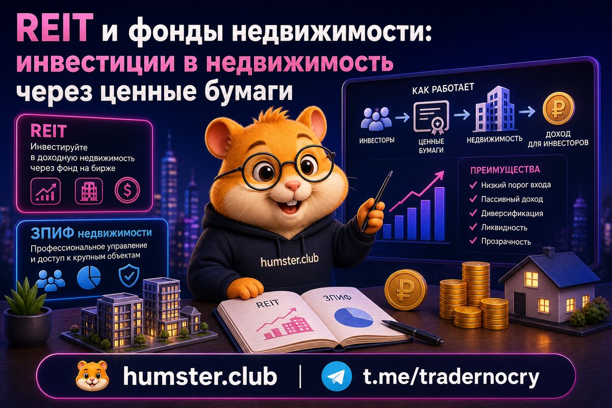REIT и фонды недвижимости: инвестиции в недвижимость через ценные бумаги