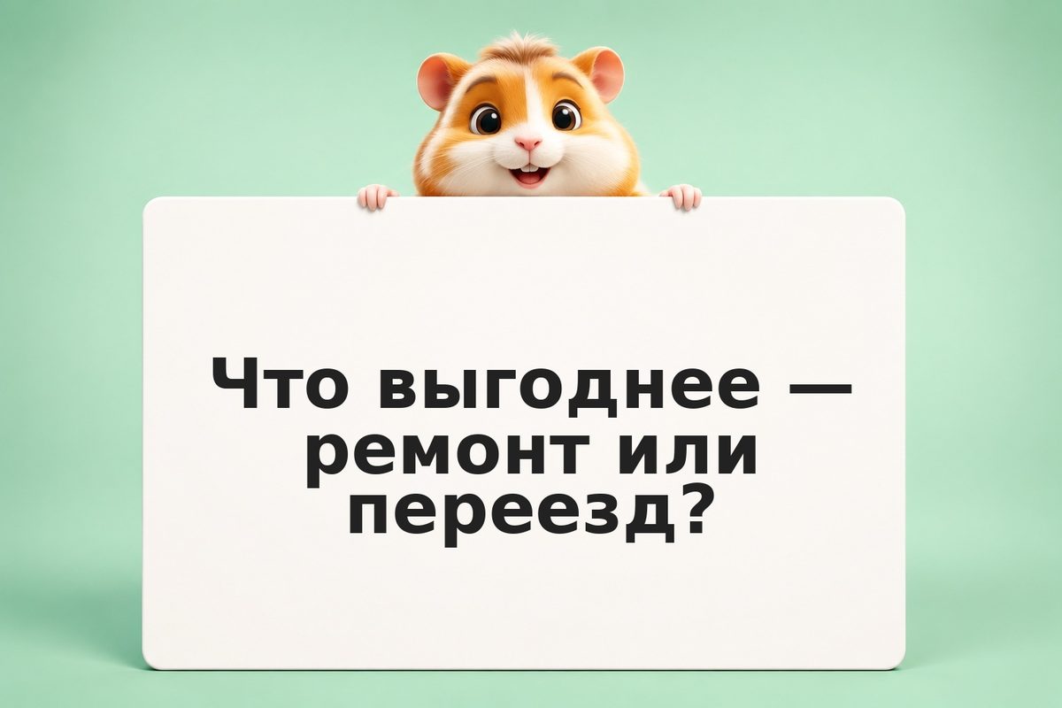 Ремонт или переезд: что выгоднее