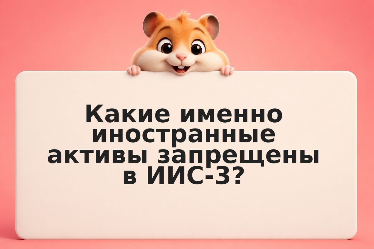 Ограничения на иностранные активы в ИИС-3: чёрный список и правила 2024–2026