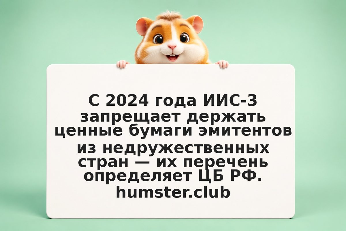 Ограничения на иностранные активы в ИИС-3: чёрный список и правила 2024–2026
