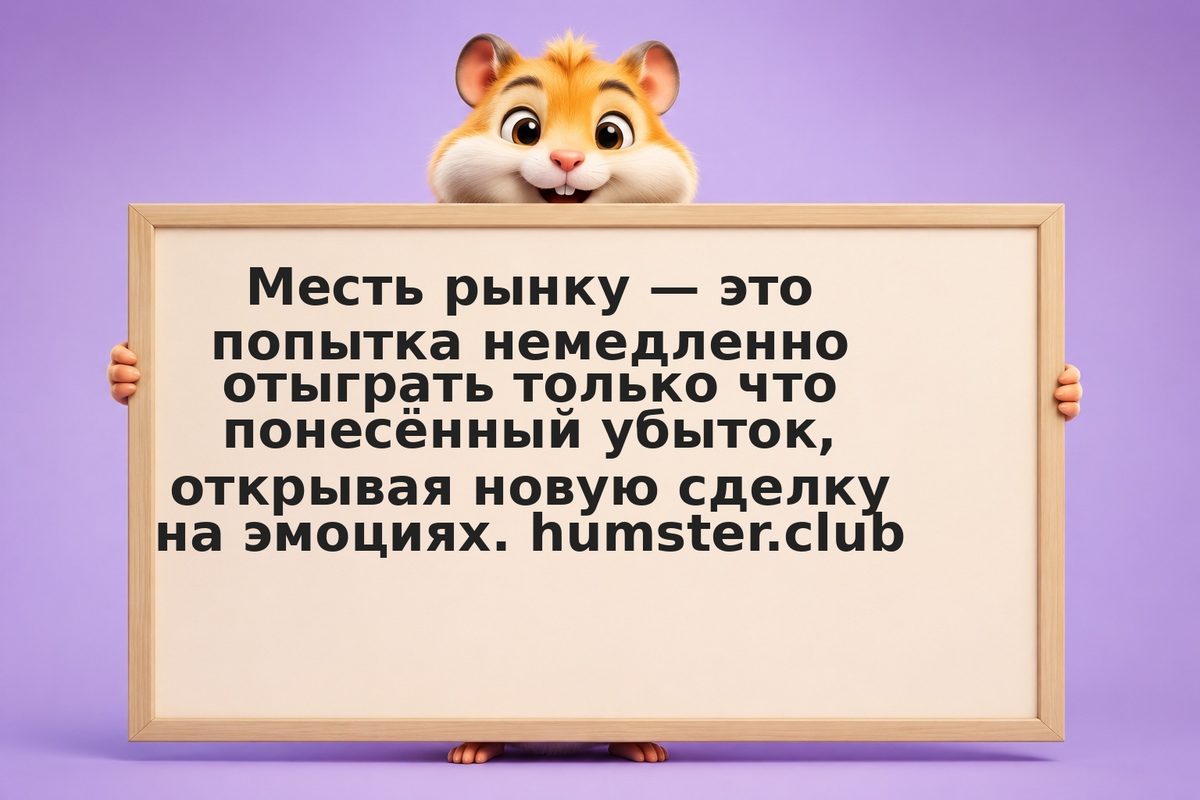 Месть рынку (revenge trading): как не отыгрываться