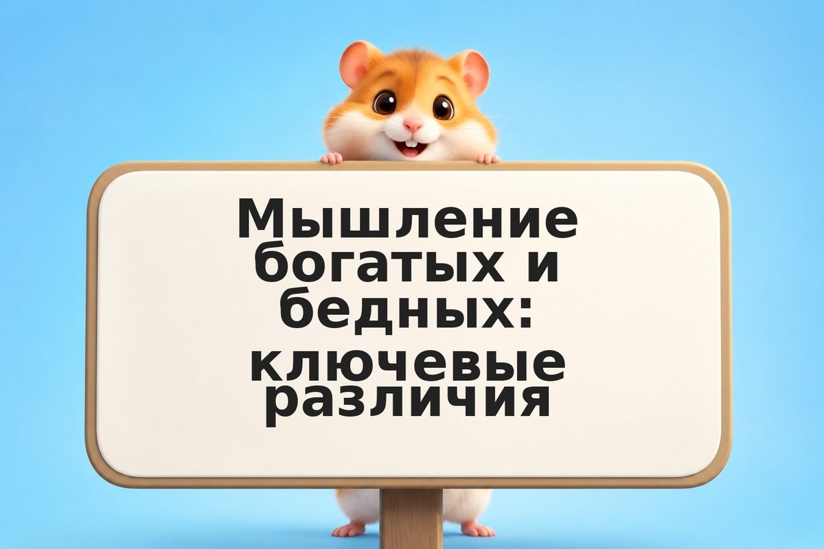 Мышление богатых и бедных: ключевые различия