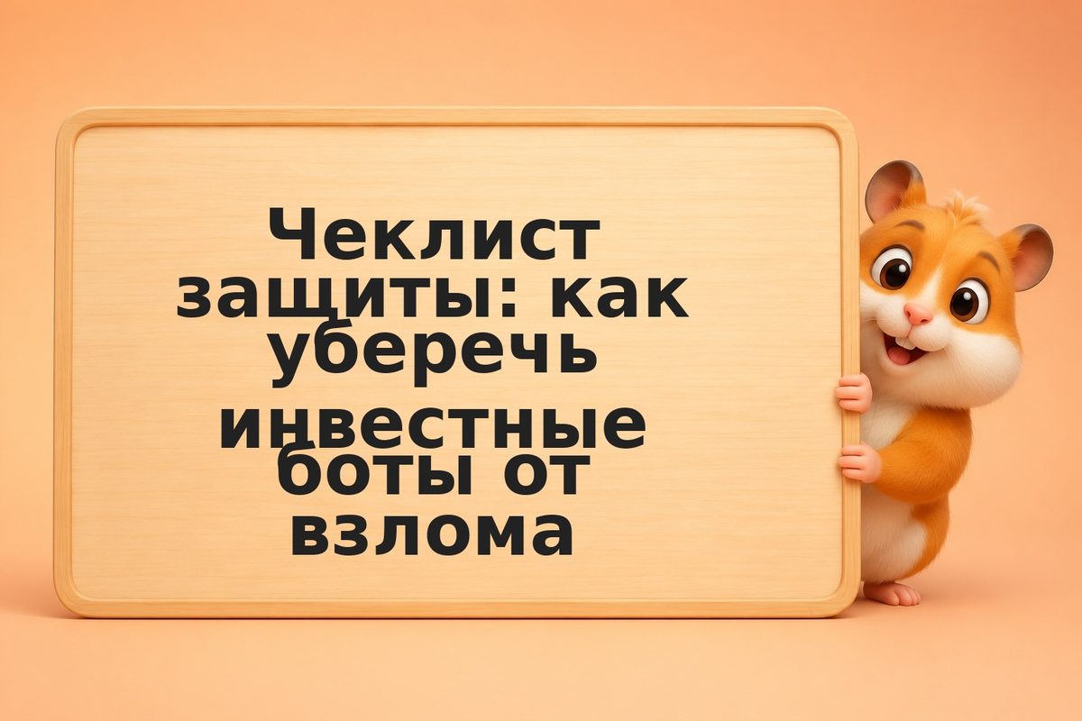 Чеклист защиты: как уберечь инвестные боты от взлома