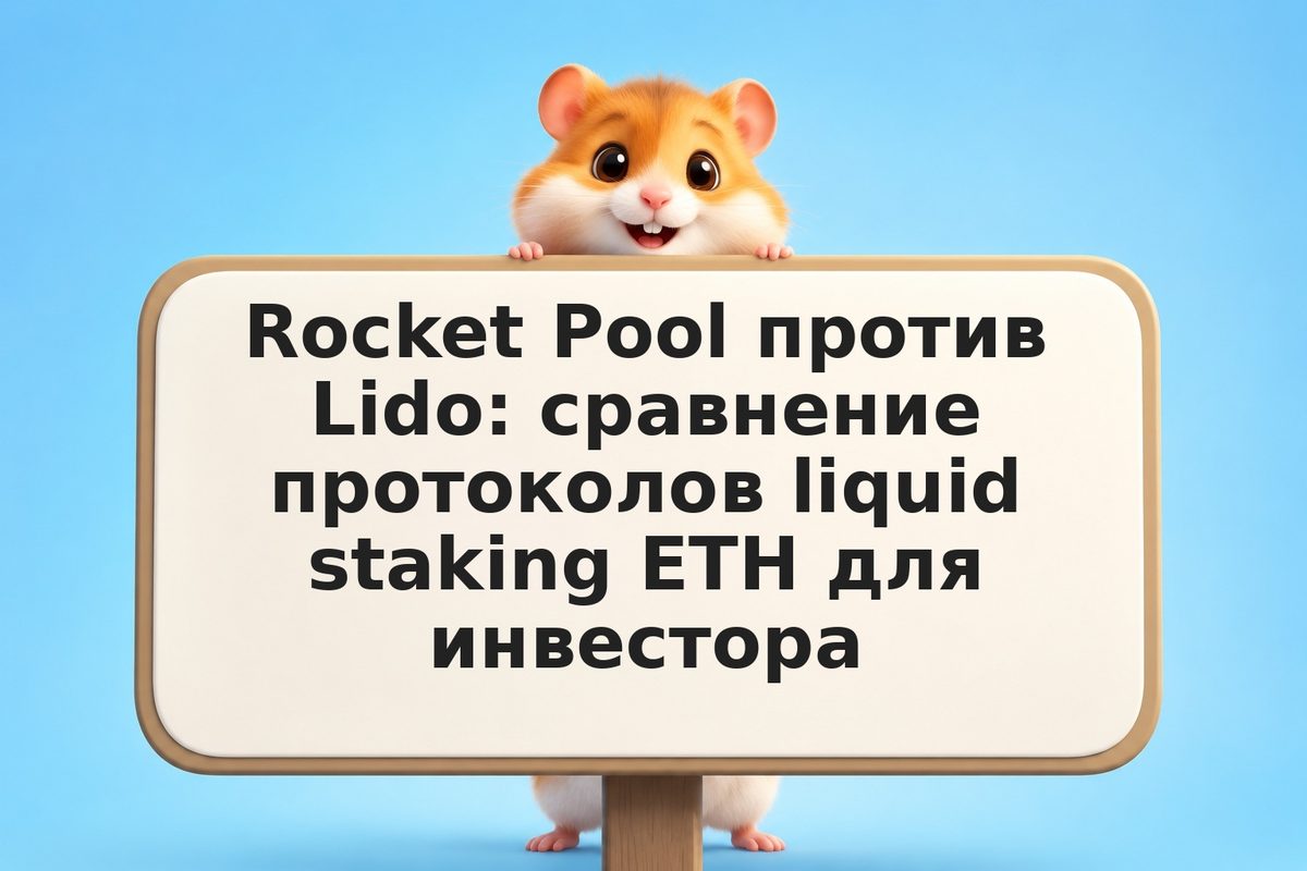 Rocket Pool против Lido: сравнение протоколов liquid staking ETH для инвестора
