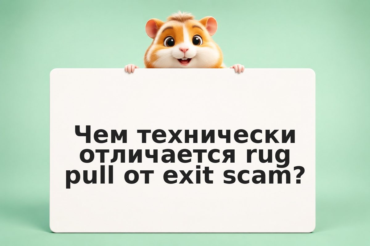 Rug pull vs Exit scam: в чём разница и как распознать мошенничество до потери ср