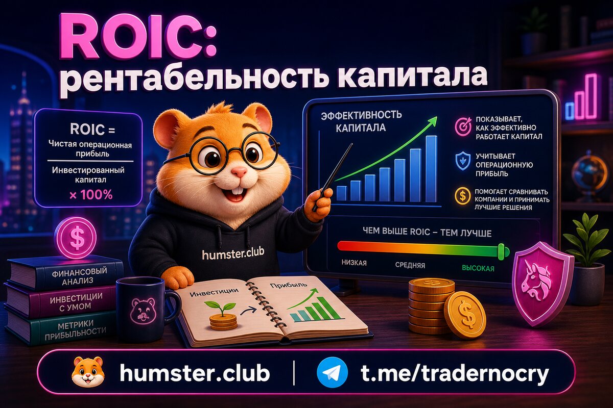 ROIC: рентабельность капитала