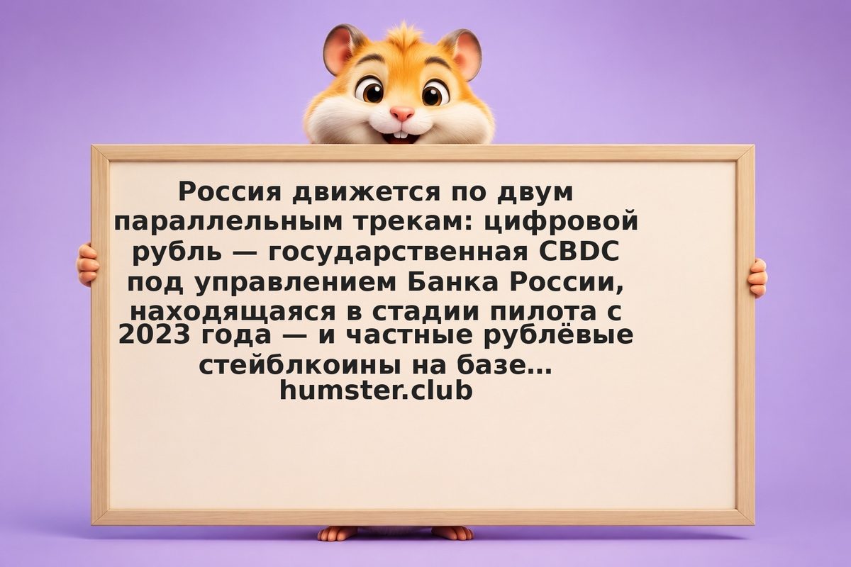 Российский стейблкоин вместо USDT: цифровой рубль, ЦФА и что реально происходит 