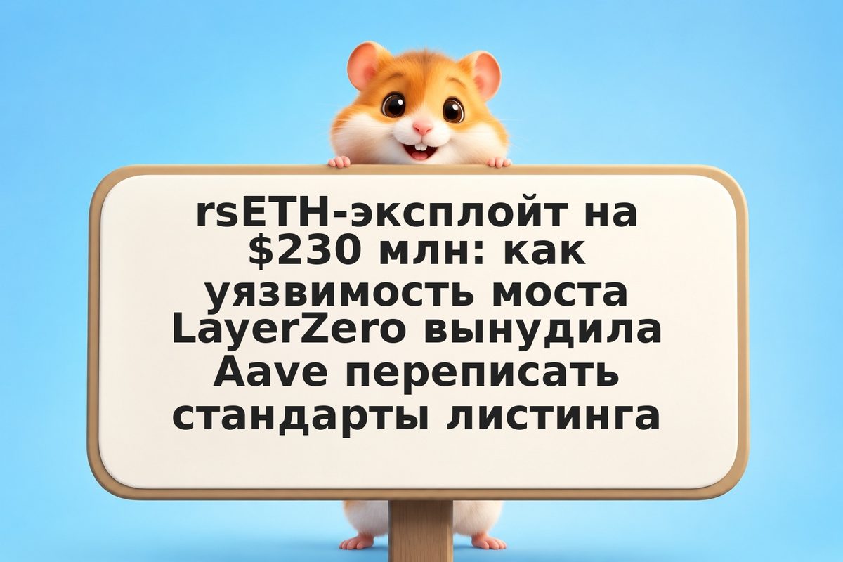 rsETH-эксплойт на $230 млн: как уязвимость моста LayerZero вынудила Aave перепис
