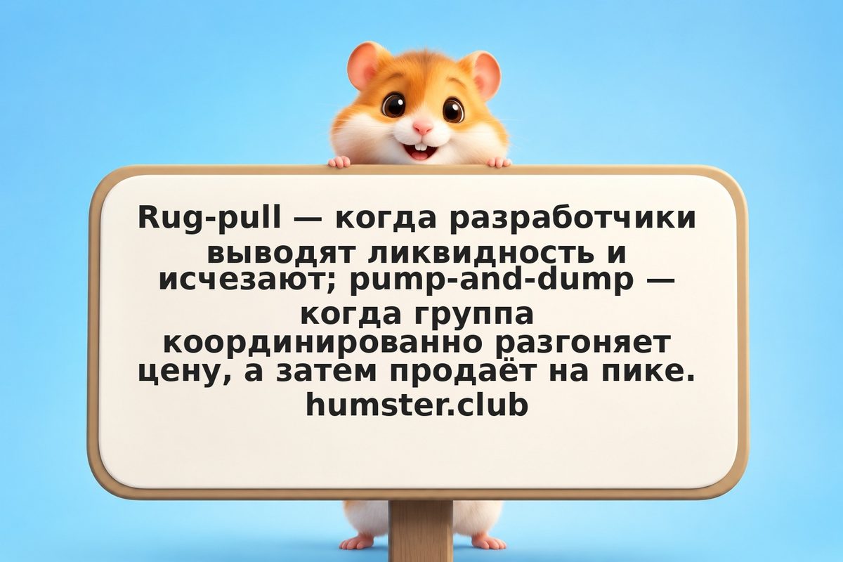 Rug-pull и pump-and-dump: как распознать мошеннические схемы DeFi до потери дене