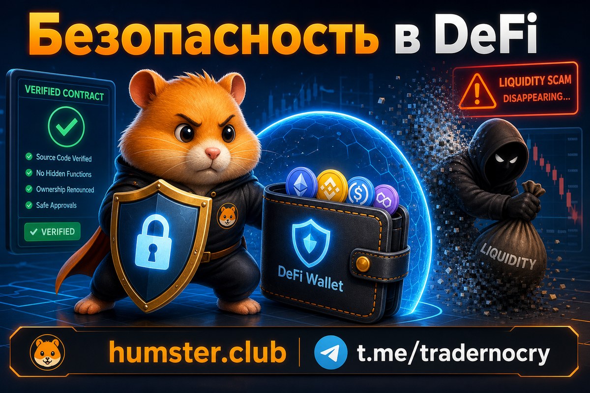Rug pull в DeFi: красные флаги, анализ контракта и чек-лист перед инвестицией