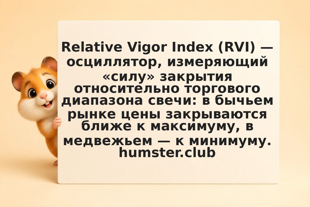 RVI (Relative Vigor Index): как использовать для подтверждения тренда и фильтрац