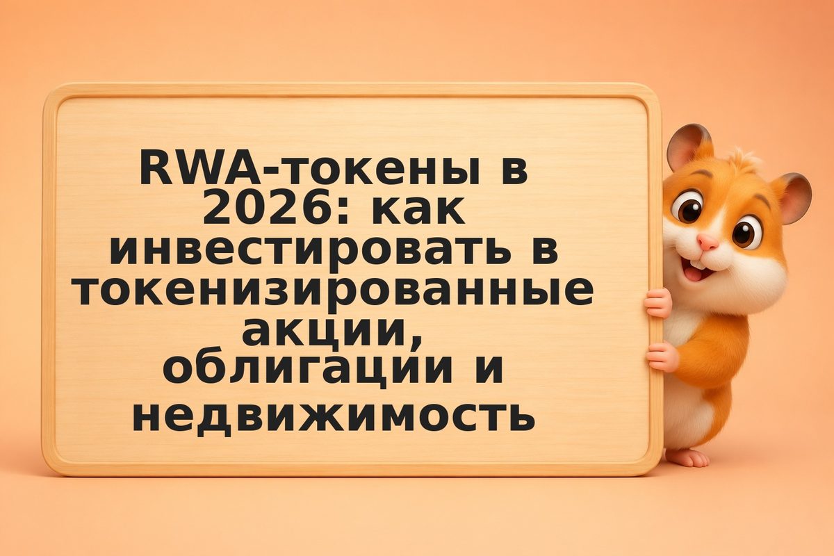 RWA-токены в 2026: как инвестировать в токенизированные акции, облигации и недви