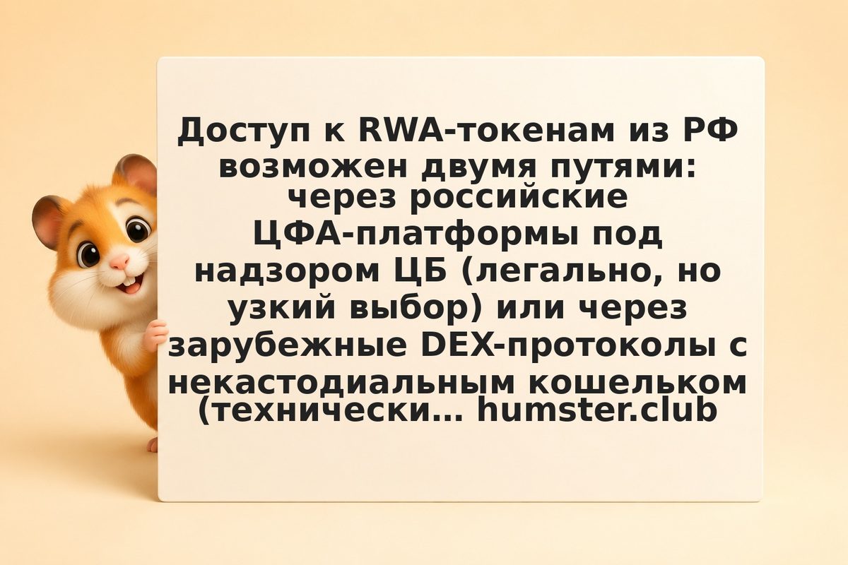Как купить RWA-токены из России в 2026 году