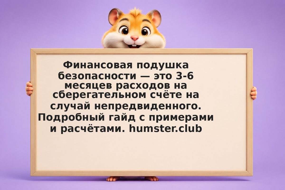 Финансовая подушка безопасности