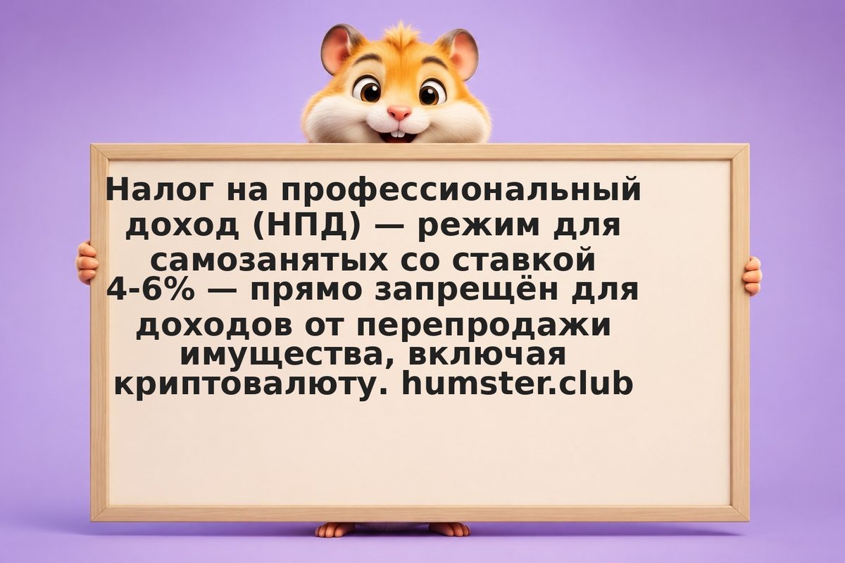 Самозанятость и криптовалюта: почему режим НПД не подходит для крипто-доходов