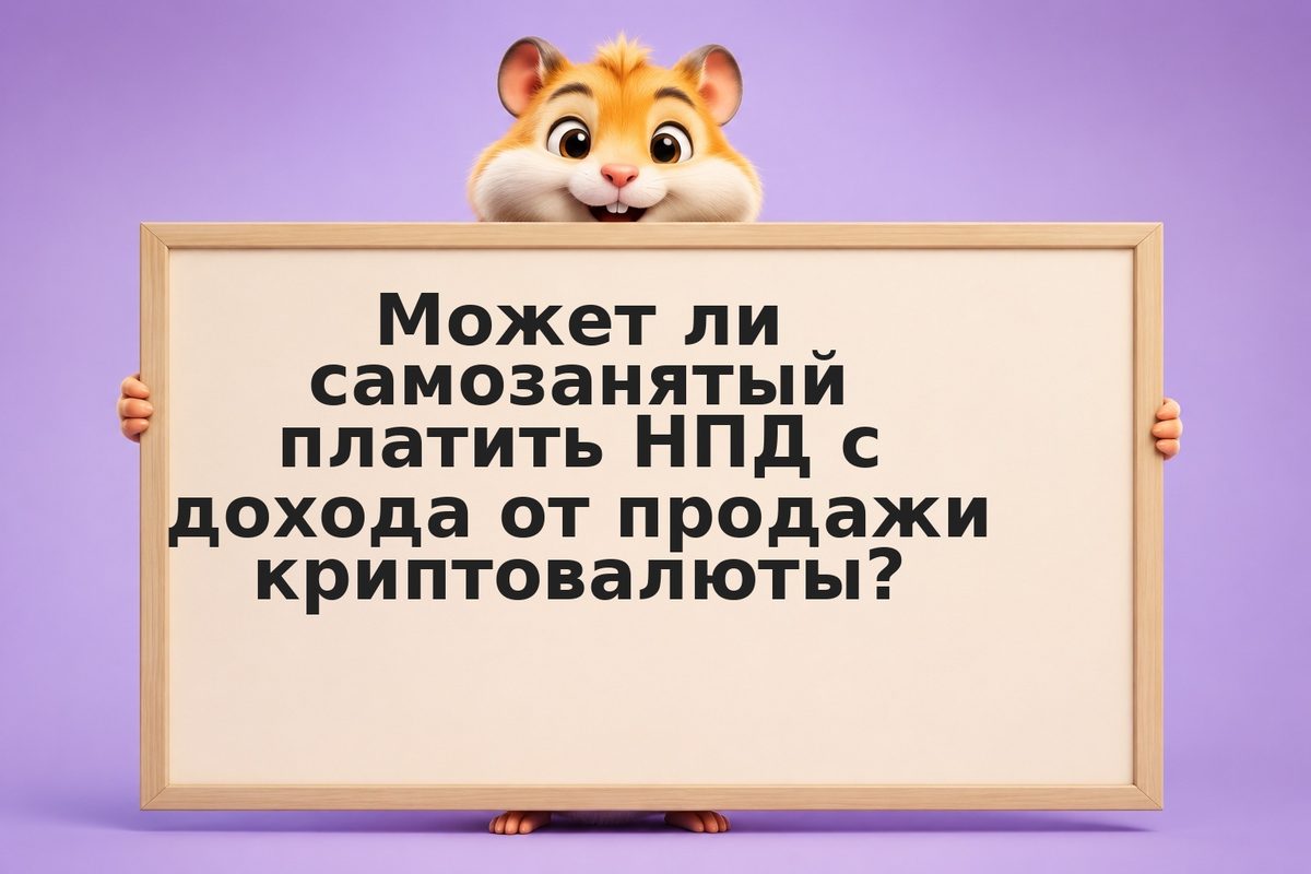 Самозанятый и криптовалюта: как правильно провести доход