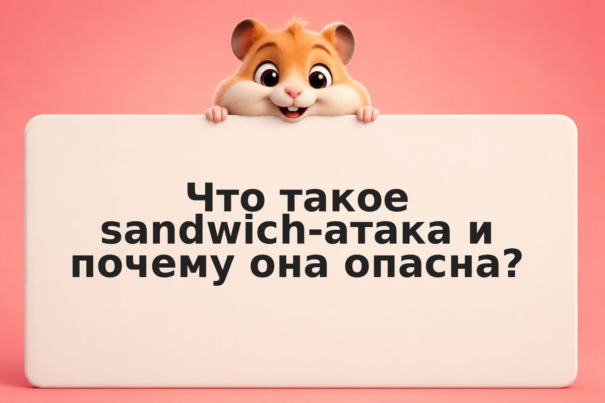 Sandwich-атака на DEX: как защитить свой своп от манипуляций