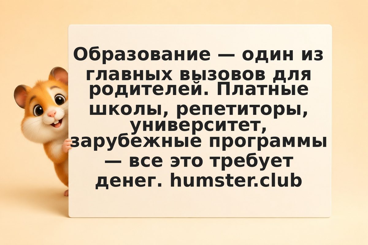 Накопить на образование детей: 5-15 лет стратегия
