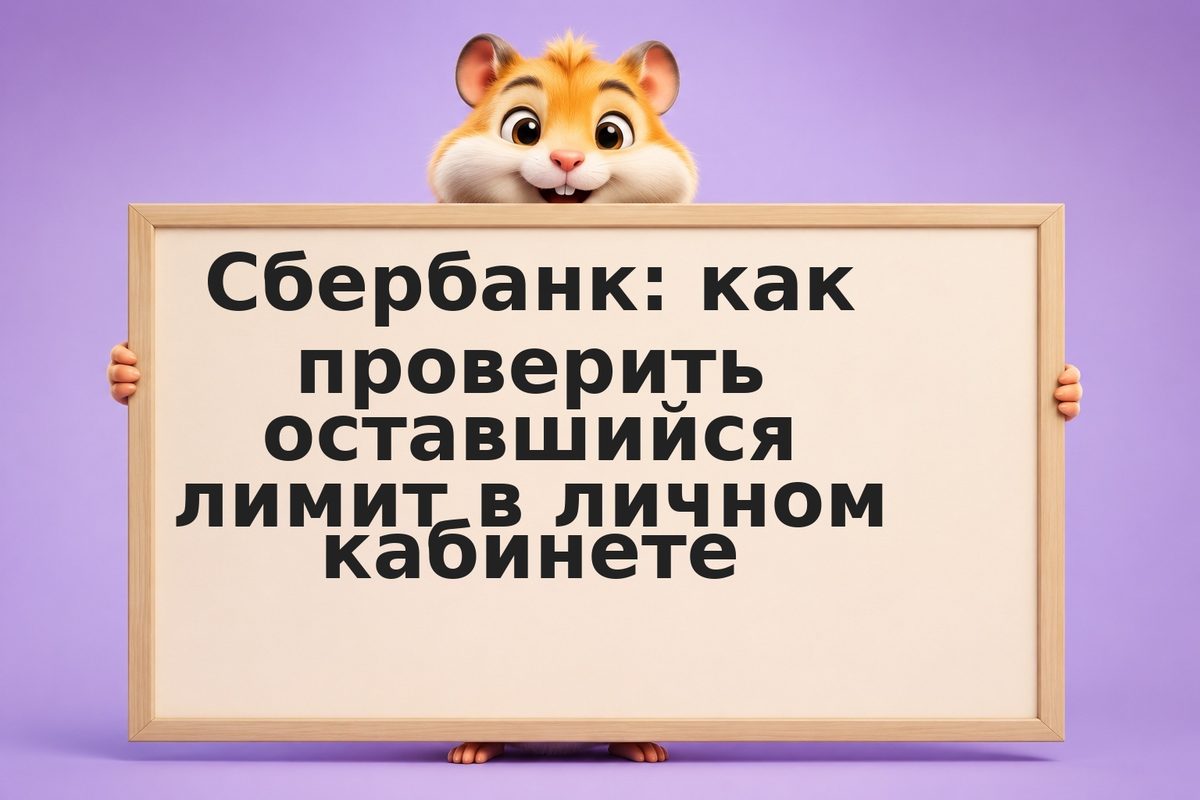 Сбербанк: как проверить оставшийся лимит в личном кабинете