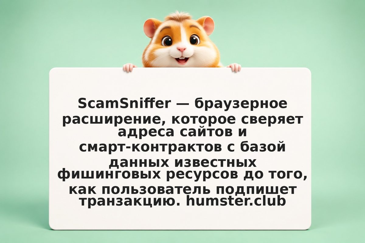 ScamSniffer: как браузер-расширение проверяет контракты перед подпиской