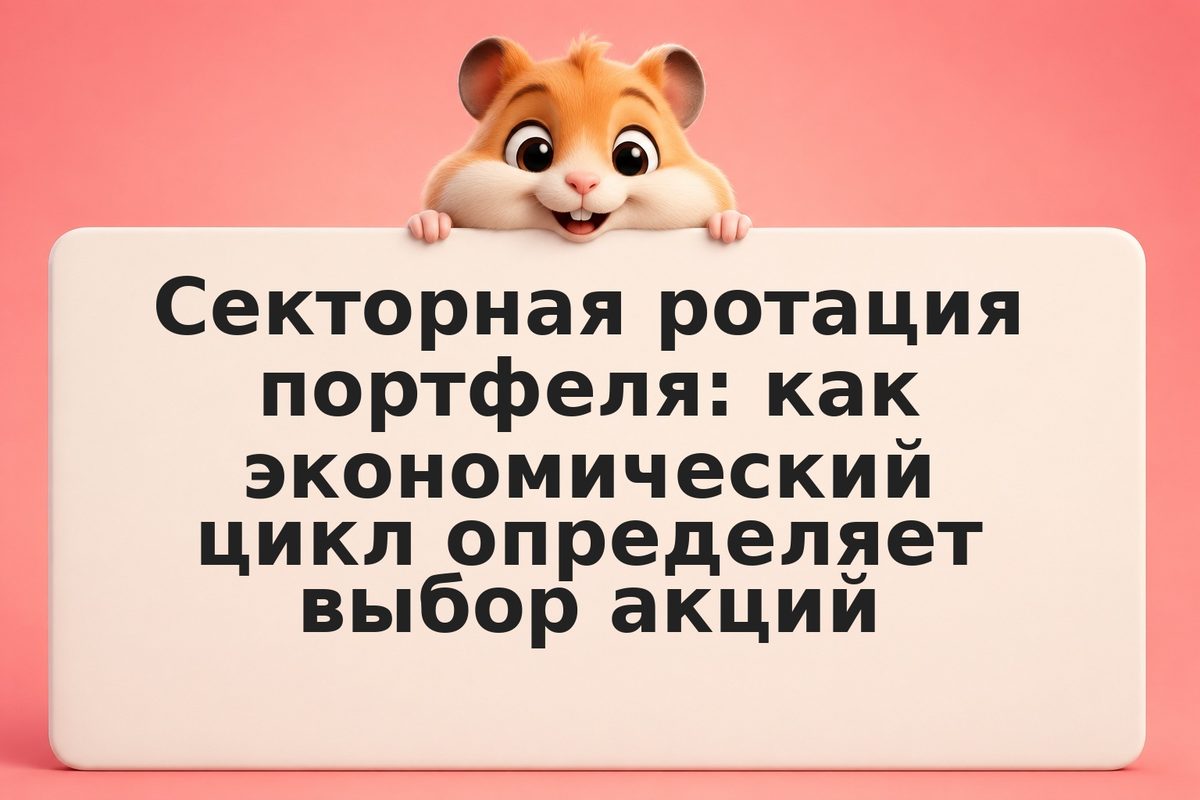Секторная ротация портфеля: как экономический цикл определяет выбор акций