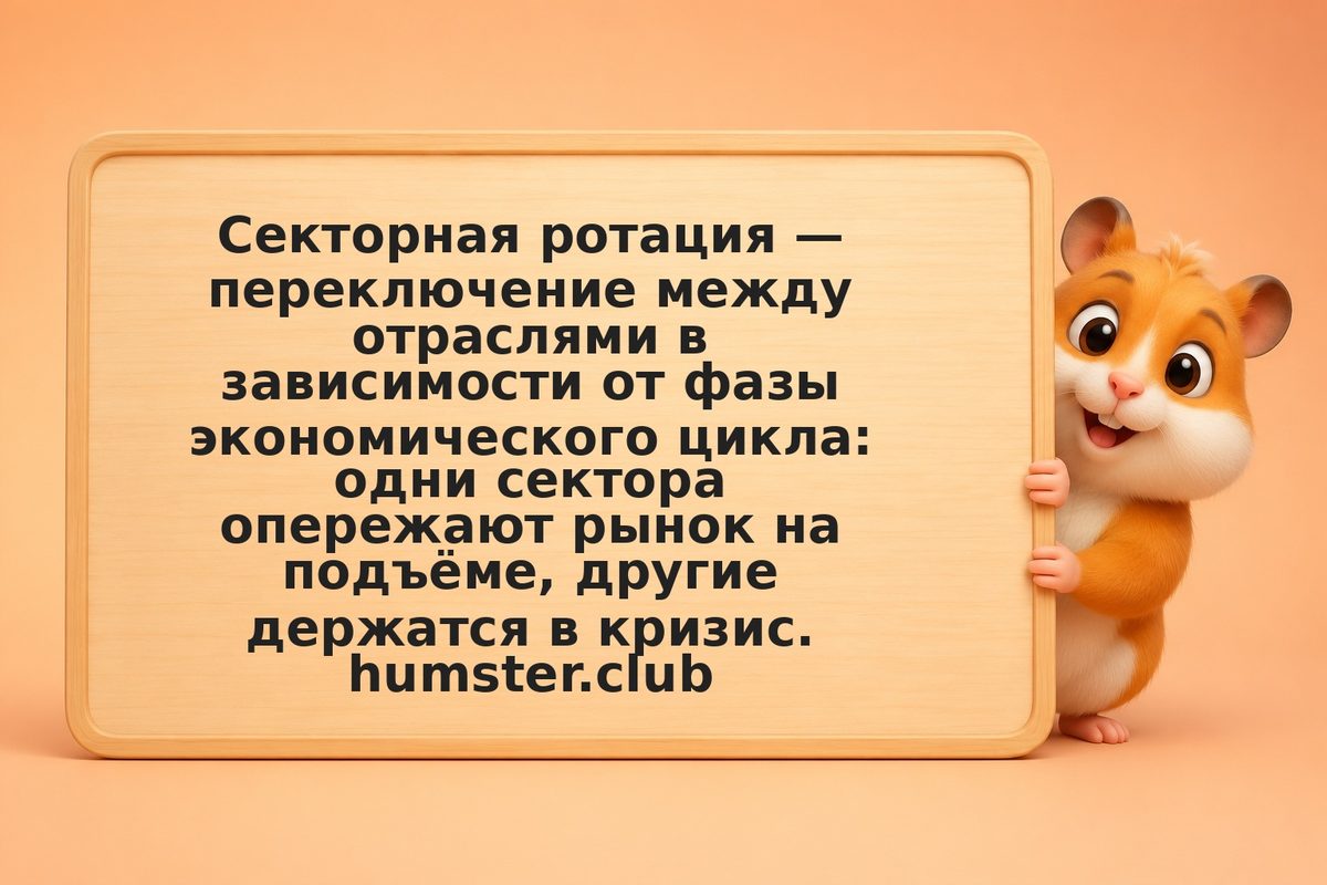 Секторная ротация портфеля: как экономический цикл определяет выбор акций