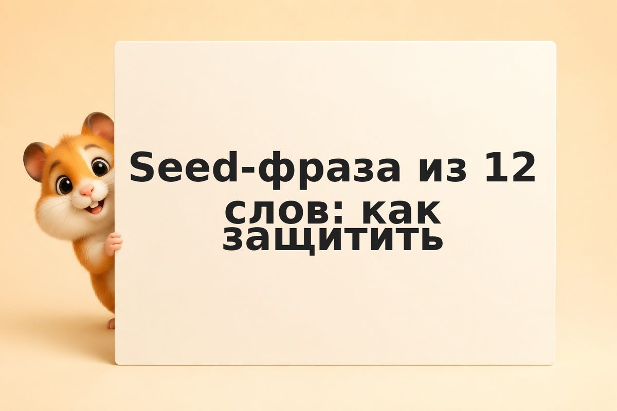 Seed-фраза из 12 слов: как защитить