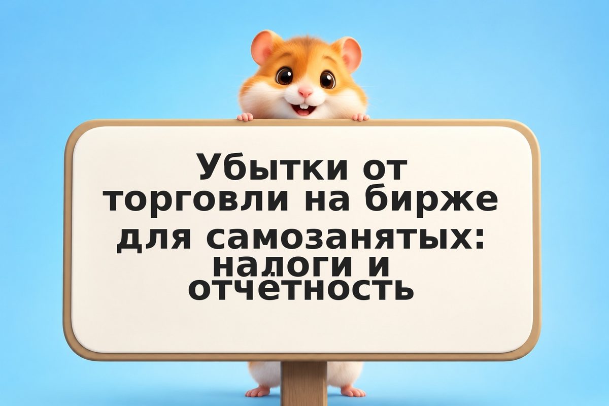 Убытки от торговли на бирже для самозанятых: налоги и отчётность