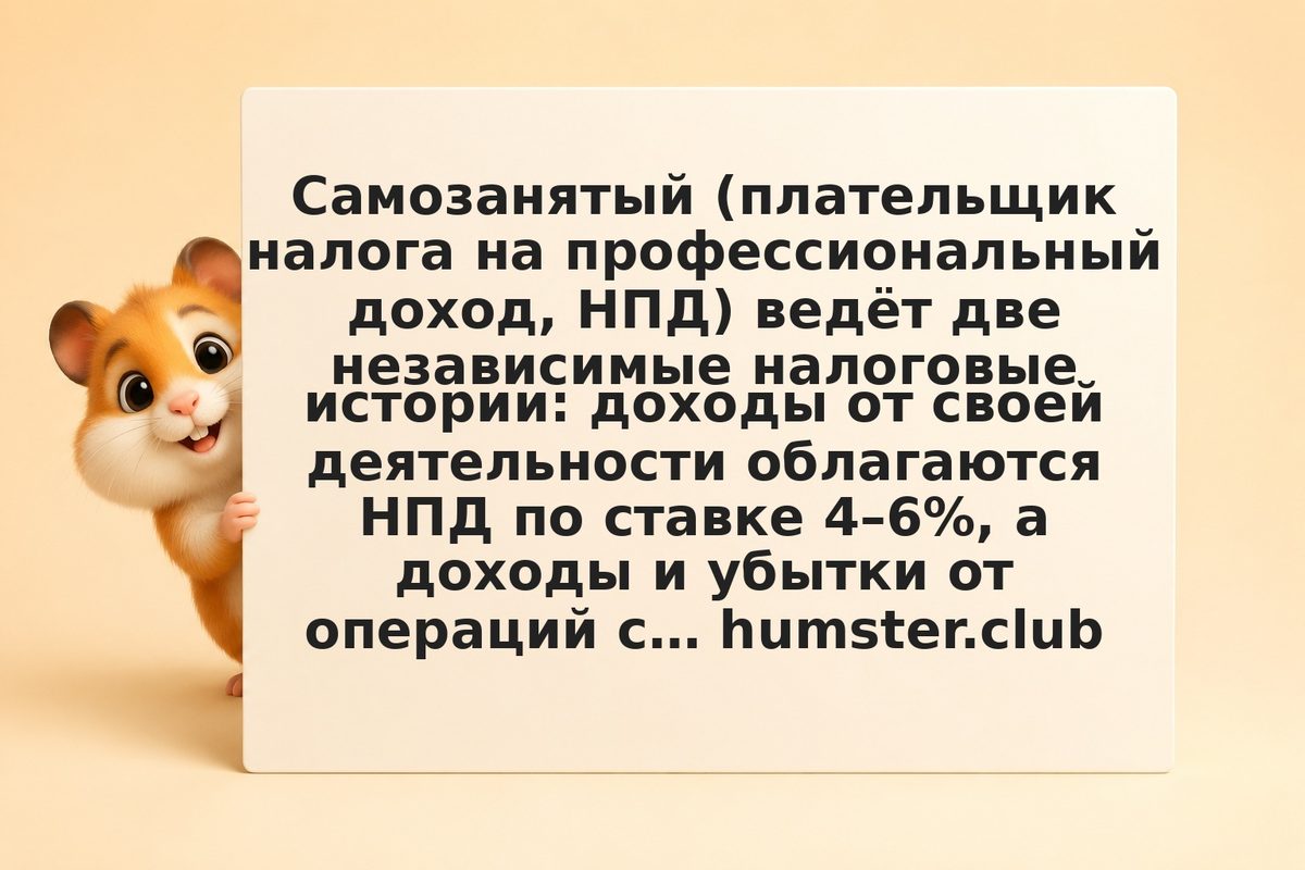 Убытки от торговли на бирже для самозанятых: налоги и отчётность