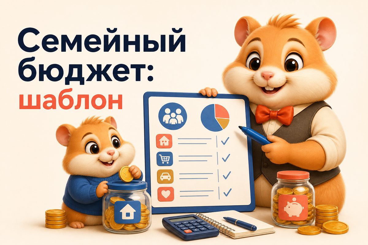 Семейный бюджет: шаблон и ведение