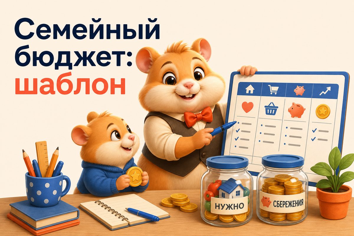 Семейный бюджет: шаблон и ведение