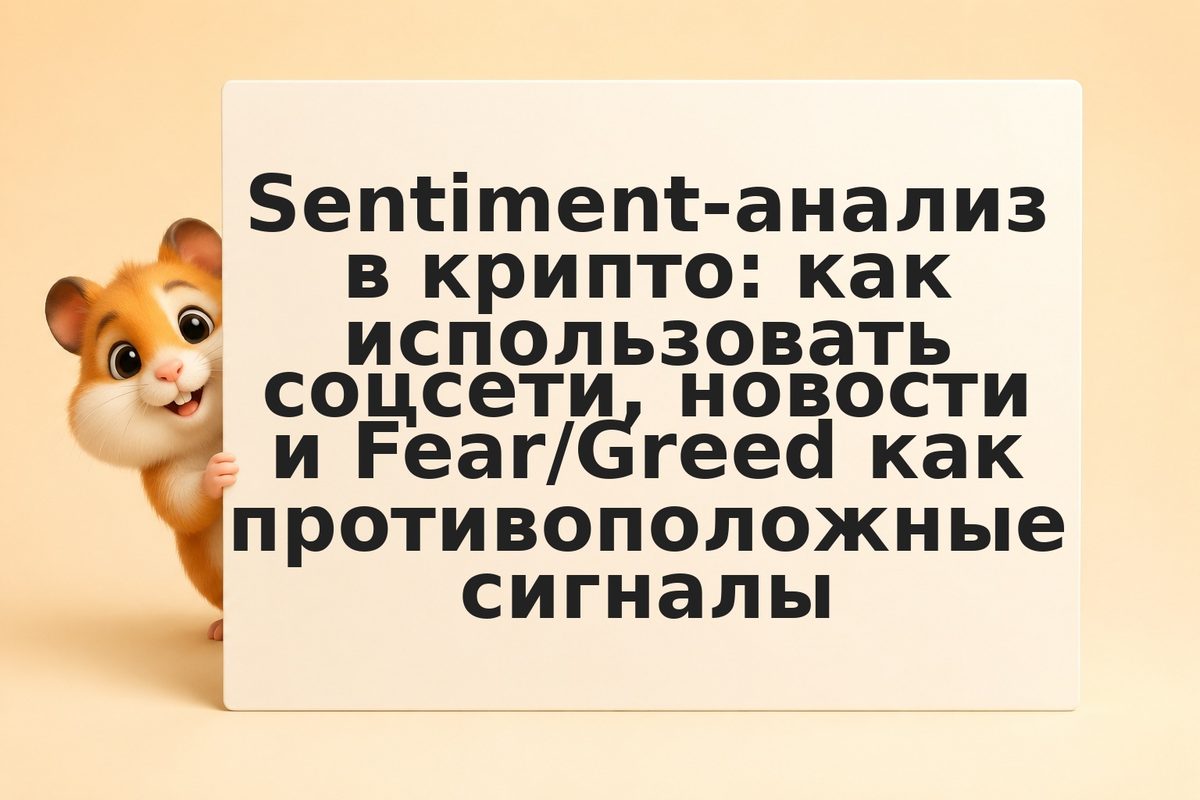 Sentiment-анализ в крипто: как использовать соцсети, новости и Fear/Greed как пр